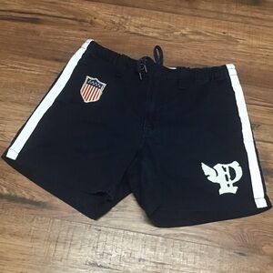 EUC POLO Ralph Lauren kswiss Pwing shorts sz M